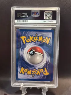 1999 POKEMON JUNGLE 1ST EDITION #33 BUTTERFREE "d" EDITION ERROR PSA NM-MT 8 - Image 2