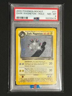 2000 Pokemon Rocket Dark Magneton. PSA 8 Holo. - Image 1