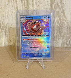Seaking Poke Ball Pattern Holo Prismatic Evolutions Uncommon 021/131 Pokemon TCG - Image 1