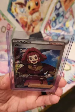 Pokemon TCG Zisu 189/189 Full Art Ultra Rare Astral Radiance Trainer A15 - Image 4