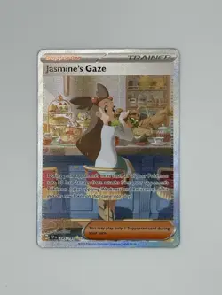 Pokemon Jasmine's Gaze SV08 Surging Sparks Illustration Rare Holo 245/191 - Image 1