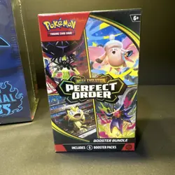 Pokemon TCG Phantasmal Flames ETB and Perfect Order booster bundle New Sealed - Image 5
