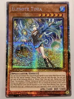 Elfnote Tinia (Starlight Rare) BPRO-EN011 Burst Protocol 1st Edition - Image 1