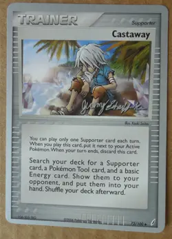 2007 World Championships Castaway 72/100 Promo non-holo Pokemon NM - Image 1