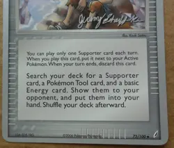 2007 World Championships Castaway 72/100 Promo non-holo Pokemon NM - Image 3