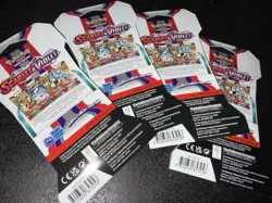 SEALED Pokemon TCG Scarlet and Violet Base - Sleeved Booster Packs Full Art Set! - Image 2