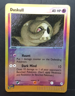 Duskull - 62/100 - EX Sandstorm Reverse Holo Common Pokemon TCG 2003 - EXC/NM - Image 1