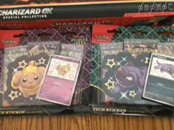 Pokemon Lot - Charizard EX, Team Rocket EX, Black/White Mini Tins, Paldean Fates - Image 2