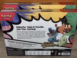 Pokemon Ascended Heroes First Partners Deluxe Pin Collection - Lot of 2 - Sealed - Image 2
