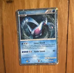 Pokemon Lugia SL7 Call of Legends Shiny Holo Rare Basic 100 HP 80 Attack English - Image 1