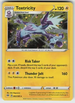 Toxtricity - (Cosmos Holo) Promo 063/189 Pokemon - Image 1