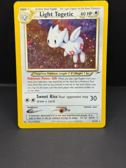 Light Togetic - 15/105 - Pokemon Neo Destiny Unlimited Holo Rare Card WOTC HP - Image 1