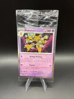 SEALED Alakazam 82/167 Cosmos Holo Knockout SEALED PROMO Pokemon Card - Image 1