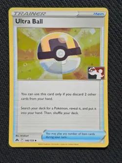 Ultra Ball 146/159 HOLOFOIL Pokemon Play! Prize Pack Series NEAR MINT NM - Image 1