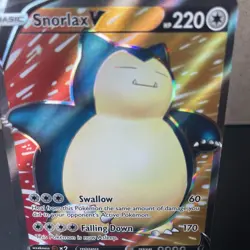 Snorlax V (Full Art) Ultra Rare SWSH01: Sword & Shield Base Set 197/202 MP - Image 2