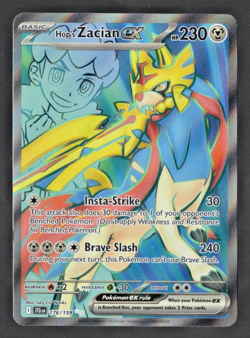 Pokemon: Hop's Zacian ex - 176/159 - SV09: Journey Together (JTG)Holo Ultra Rare - Image 1