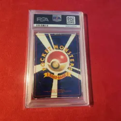 1999 Pokemon Japanese CD Promo #9 Blastoise Holo PSA 1 Poor - Swirl - Image 3