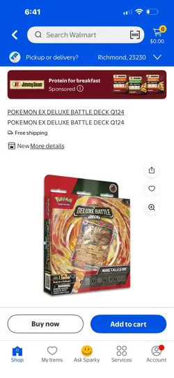POKEMON EX DELUXE BATTLE DECK Q124 - Image 3