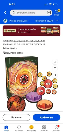 POKEMON EX DELUXE BATTLE DECK Q124 - Image 4