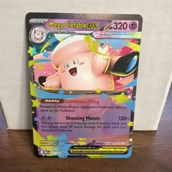POKEMON - MEGA CLEFABLE EX - 031/088 DOUBLE RARE HOLO PERFECT ORDER - BRAND NEW - Image 1