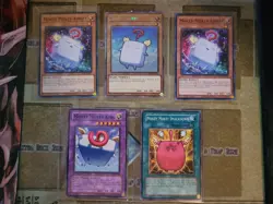 YUGIOH MOKEY MOKEY KING + SMACKDOWN RDS + MOKEY MOKEY PLATINUM + 2X MOKEY ADRIFT - Image 1