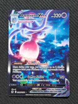 Hatterene VMAX GG47/GG70 Pokemon Crown Zenith: Galarian Gallery NEAR MINT NM - Image 1