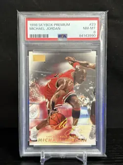 1998 Skybox Michael Jordan Premium #23 PSA 8 🚨 - Image 1