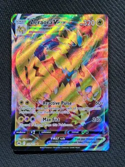 Zeraora VMAX 054/159 Crown Zenith Holo Ultra Rare Pokemon NEAR MINT NM - Image 1