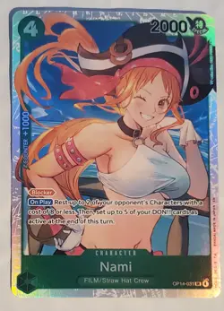 NAMI The Azure Sea's Seven SR Foil #OP14-031 - Image 1