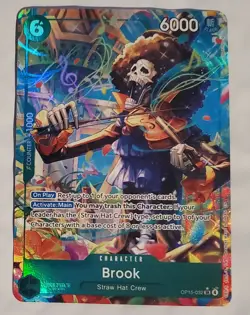 Brook (Alt Art) OP15-032 SR Adventure on KAMI's Island Game One piece OP15 - Image 1