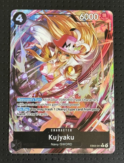 One Piece #EB03-041 Kujyaku Rare Alternate Art Heroines Edition - Image 1