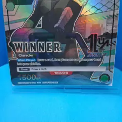 Sealed Mina Ashiro (041) (Winner) - Union Arena Promotion Card - Image 2