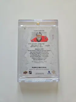 2025-26 Upper Deck Artifacts Purple Material #47 Logan Thompson 14/25 - Image 2