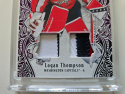 2025-26 Upper Deck Artifacts Purple Material #47 Logan Thompson 14/25 - Image 4