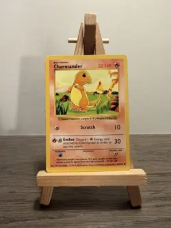 Charmander Shadowless Base Set Common 46/102 Wotc Pokemon Card - Excellent 👌 - Image 1