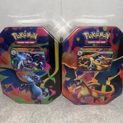 Pokemon TCG Mega Charizard EX Tin X & Y - New & Sealed ✅ - Image 1