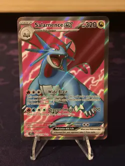 Pokemon TCG Salamence EX 177/159 Full Art Card Journey Together Nm+ - Image 1