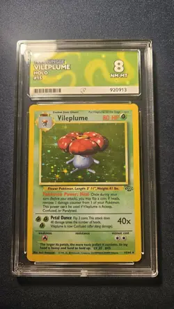 Pokemon TCG Vileplume Holo Rare Jungle Set 15/64 ACE 8 - Image 1