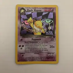 Pokemon Card Dark Hypno Holo Team Rocket 9/82 WOTC 2000 Vintage Rare - Image 1