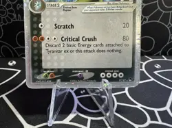 2004 Pokemon TCG Tyranitar EX 17/17 Holo Pop Series - Image 5