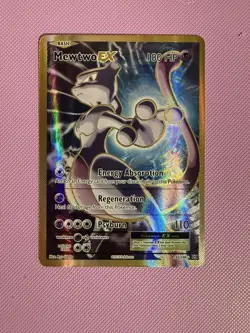 Pokemon Card 2016 Mewtwo EX (Full Art) 103/108 Evolutions XY Holo Mint NM - Image 1