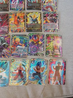 dragon ball super card Game foil Lot X25 - Image 5