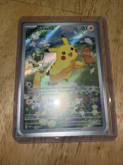 Pokemon TCG 2024 Pikachu SVP 88 Black Star Promo Card - Image 1