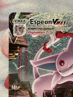 Espeon VMAX 270/264 Alternate Art Secret Rare 2021 Fusion Strike Pokemon Card NM - Image 3