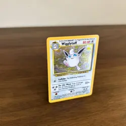 Pokemon TCG Wigglytuff 16/64 Holo Rare Unlimited Card Jungle 1999 MP - Image 3