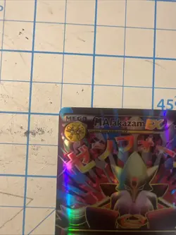 Custom M Alakazam EX Fun Fan Art Card 118/124 - Image 2