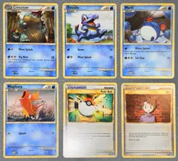 Pokemon HGSS Trainer Kit Gyarados & Raichu Vintage Card Lot x6 NM/VLP+ 💎 - Image 1