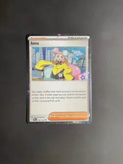 Iono 185/193 Tournament Collection Cosmos Holo Promo Stamped Pokemon Card - Image 1