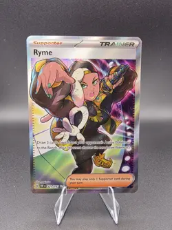 Pokemon TCG Ryme Trainer Obsidian Flames Holo Ultra Rare Card 221/197 - Image 1