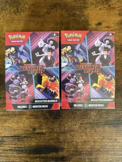 Pokemon TCG Destined Rivals Booster Bundle Sealed Lot of 2 - Image 1